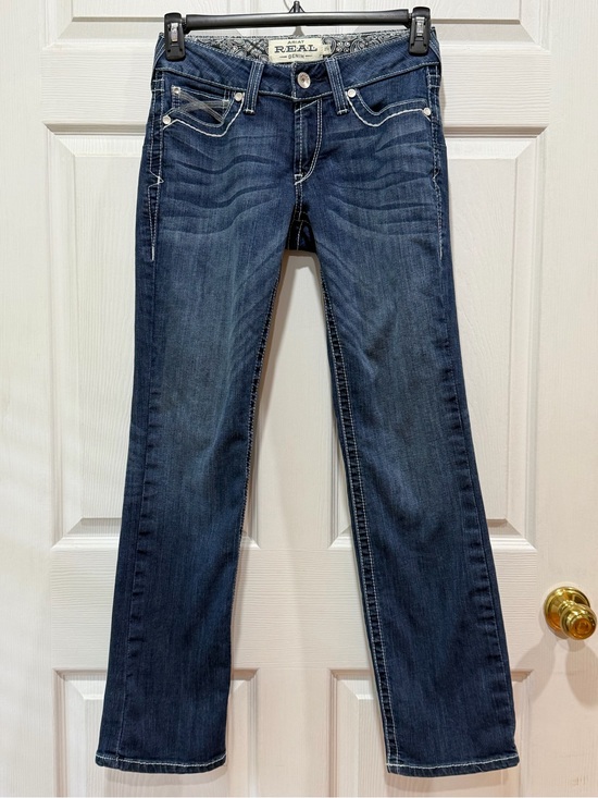 Ariat Denim - Ariat size 27 R Mid Ride Straight Leg Women's Jeans